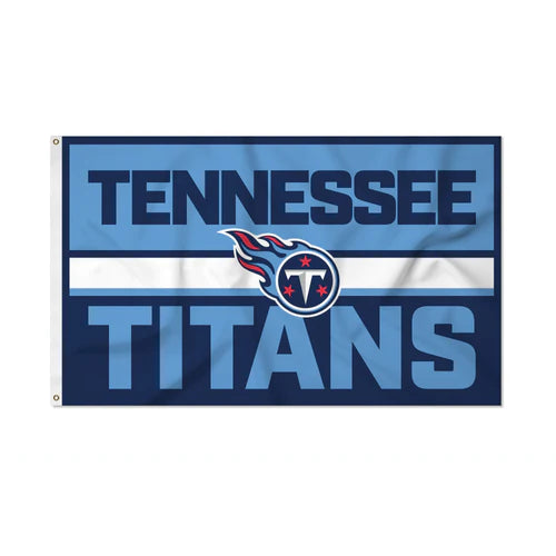 Tennessee Titans Bold Design 3" x 5' Banner Flag by Rico