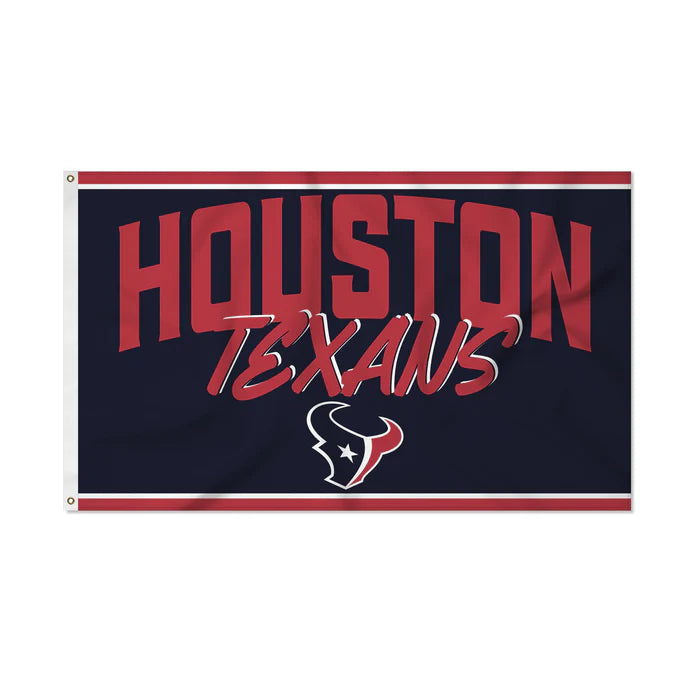 Houston Texans 3' x 5' Texans Script Banner Flag by Rico