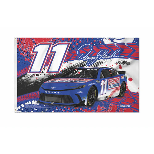 Denny Hamlin No. 11  3' x 5' NASCAR Banner Flag by Rico