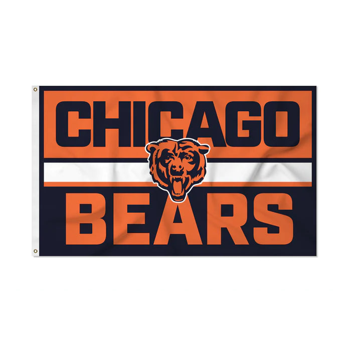 Chicago Bears 3' x 5' Bold Banner Flag by Rico – Eicholtz Sports