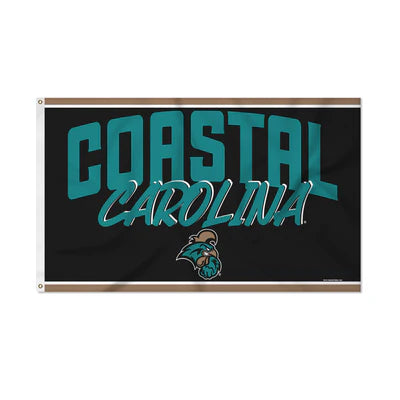 Coastal Carolina Chanticleers 3' x 5' Script Banner Flag by Rico