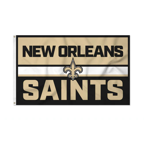 New Orleans Saints 3' x 5' Bold Banner Flag by Rico