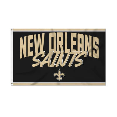 New Orleans Saints 3' x 5' Script Banner Flag by Rico