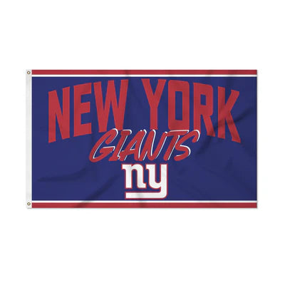 New York Giants 3' x 5' Script Banner Flag by Rico