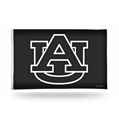 Auburn Tigers Carbon Fiber Design 3' x 5'  Banner Flag by Rico