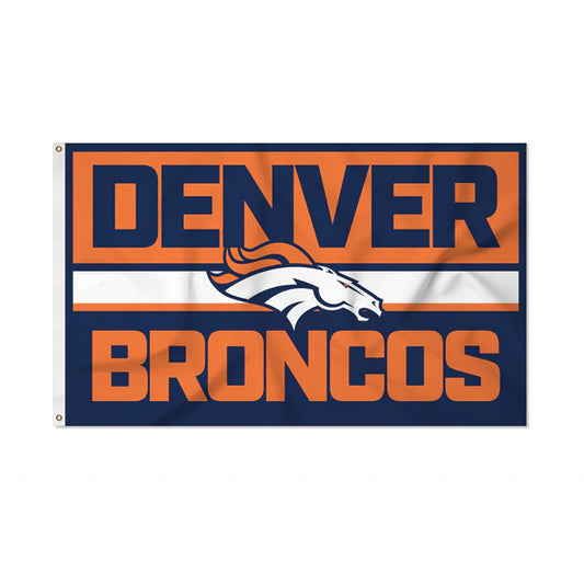 Denver Broncos 3' x 5' Bold Banner Flag by Rico