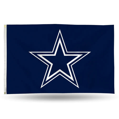 Dallas Cowboys Classic Design 3' x 5' Single Sided Banner Flag by Rico