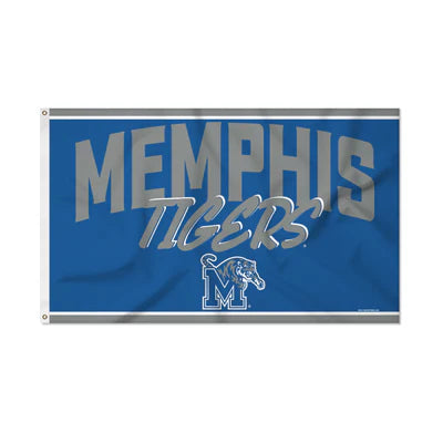 Memphis Tigers 3' x 5' Script Banner Flag by Rico