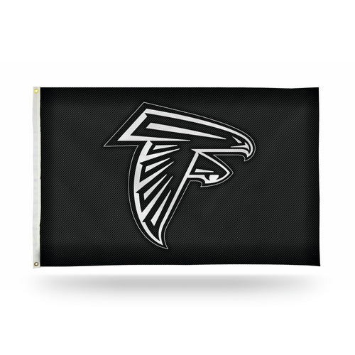Atlanta Falcons 3' x 5' Carbon Fiber Design Banner Flag by Rico