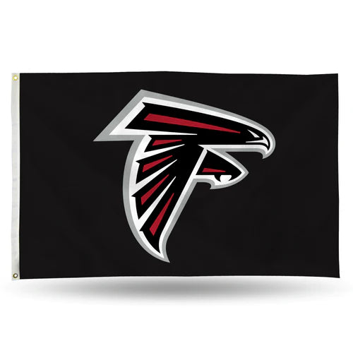 Atlanta Falcons Classic Design 3' x 5' Single Sided Banner Flag by Rico