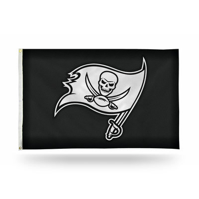 Tampa Bay Buccaneers Carbon Fiber Design 3' x 5' Banner Flag by Rico