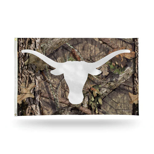 Texas Longhorns Mossy Oak Camo Design 3' x 5' Banner Flag by Rico