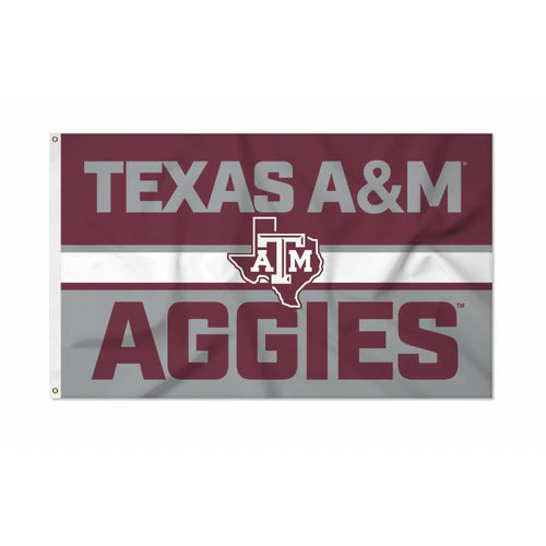 Texas Aandm Aggies 3 X 5 Bold Banner Flag By Rico Eicholtz Sports