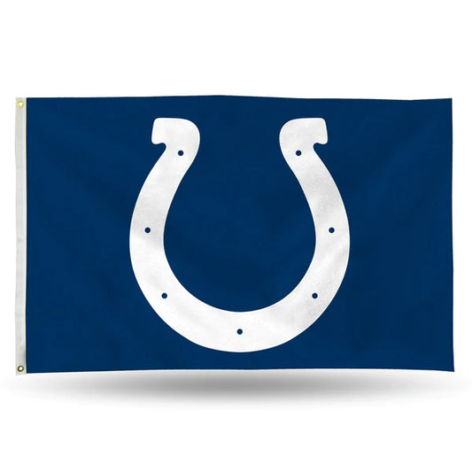 Indianapolis Colts Classic Design 3' x 5' Single Sided Banner Flag by Rico