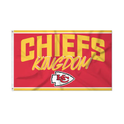 Kansas City Chiefs 3' x 5' Script Banner Flag by Rico