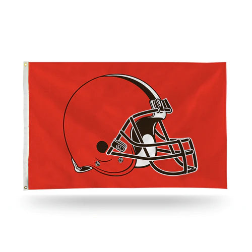 Cleveland Browns Classic Design 3' x 5' Single Sided Banner Flag by Rico