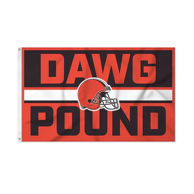 Cleveland Browns 3' x 5' Bold Banner Flag by Rico