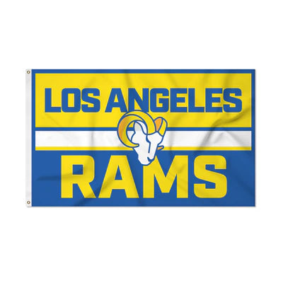 Los Angeles Rams 3' x 5' Bold Banner Flag by Rico