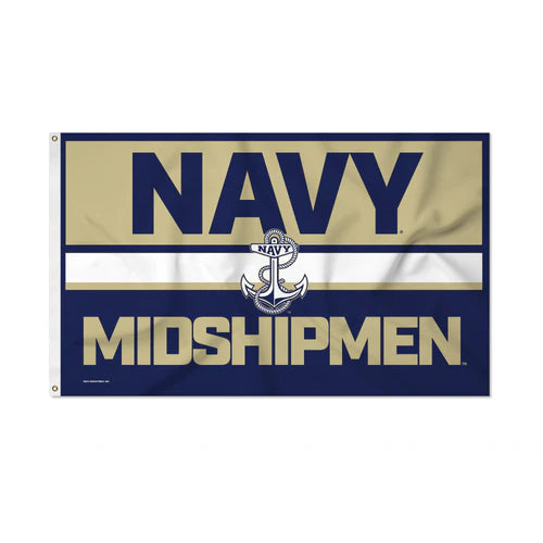 Naval Academy Midshipmen 3' x 5' Bold Banner Flag by Rico