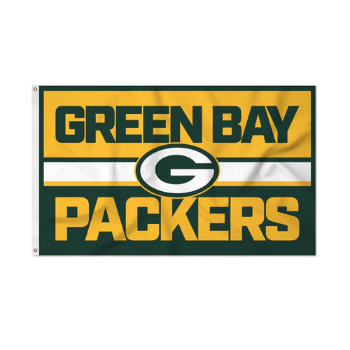 Green Bay Packers 3' x 5' Bold Banner Flag by Rico