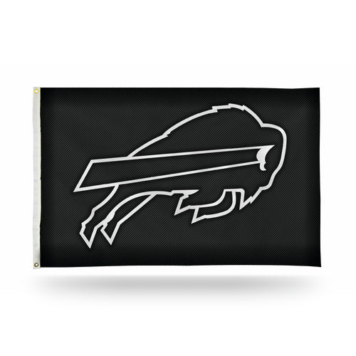 Buffalo Bills Carbon Fiber Design 3' x 5' Banner Flag by Rico