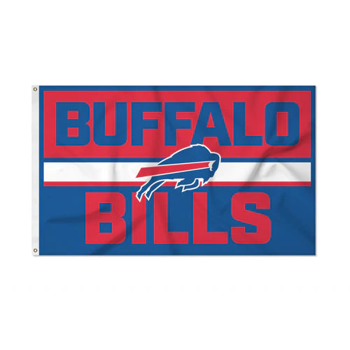 Buffalo Bills Bold Design 3' x 5' Banner Flag by Rico