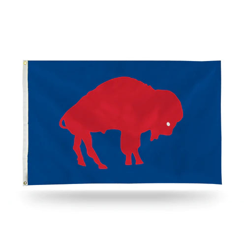 Buffalo Bills Retro Design  3' x 5' Royal Blue Banner Flag by Rico