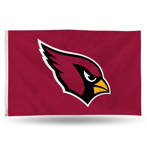 Arizona Cardinals Classic Design 3' x 5' Single Sided Banner Flag by Rico
