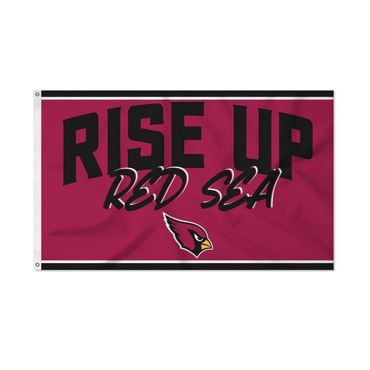 Arizona Cardinals Script Design 3' x 5' Banner Flag by Rico