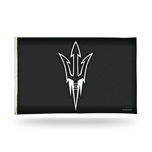 Arizona State Sun Devils 3' x 5' Carbon Fiber Design Banner Flag by Rico