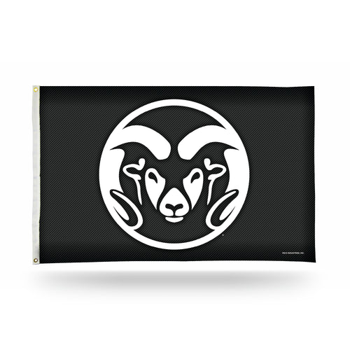 Colorado State Rams 3' x 5' Carbon Design Banner Flag by Rico