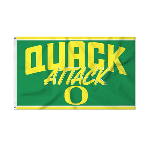 Oregon Ducks 3' x 5' Script Banner Flag by Rico