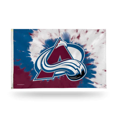 Colorado Avalanche Tie Dye Design 3' x 5' Banner Flag by Rico