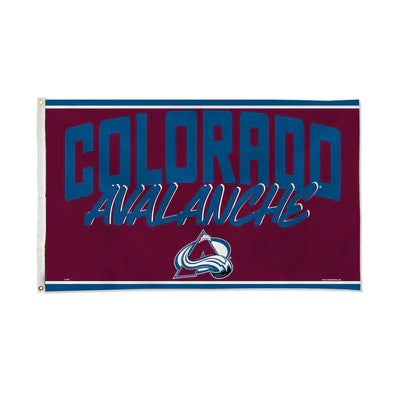 Colorado Avalanche 3' x 5' Script Banner Flag by Rico