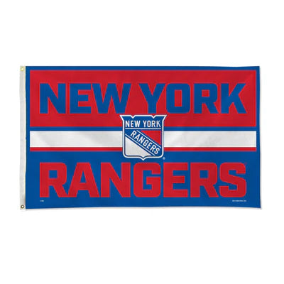 New York Rangers 3' x 5' Bold Banner Flag by Rico