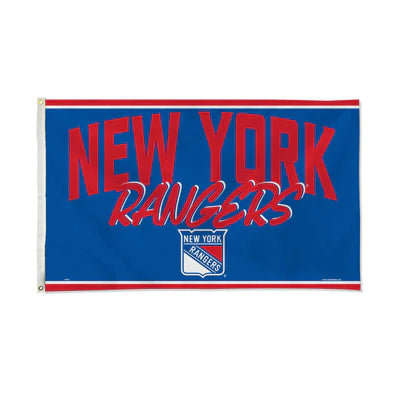 New York Rangers 3' x 5' Script Banner Flag by Rico