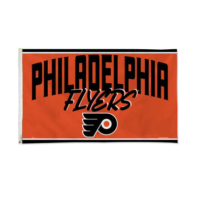 Philadelphia Flyers 3' x 5' Script Banner Flag by Rico