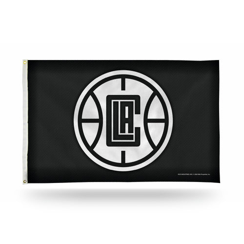 Los Angeles Clippers Carbon Fiber Design 3' x 5' Banner Flag by Rico