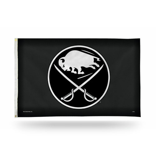 Buffalo Sabres 3' x 5' Carbon Fiber  Banner Flag by Rico