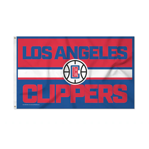 Los Angeles Clippers Bold Design 3' x 5' Banner Flag by Rico