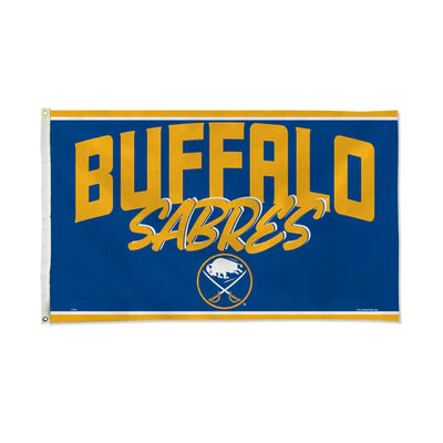 Buffalo Sabres 3' x 5' Script Banner Flag by Rico