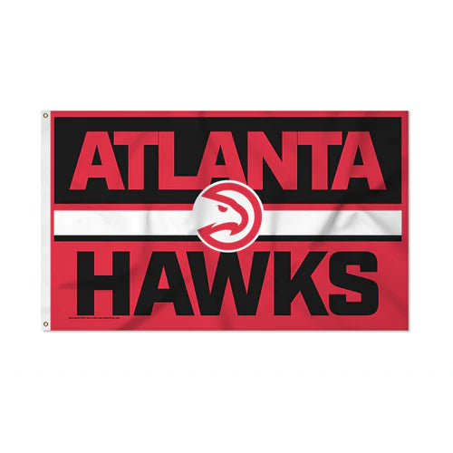 Atlanta Hawks 3' x 5' Bold Banner Flag by Rico
