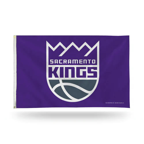 Sacramento Kings Classic Design 3' x 5' Single Sided Banner Flag by Rico