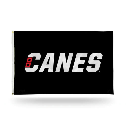 Carolina Hurricanes 3' x 5' "Canes" Banner Flag by Rico
