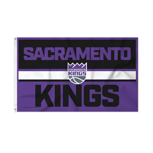 Sacramento Kings Bold Design 3' x 5' Banner Flag by Rico