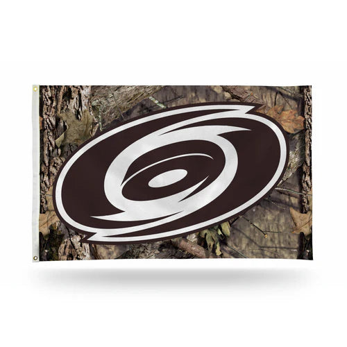 Carolina Hurricanes 3' x 5' Mossy Oak Camo Break-Up Country Banner Flag by Rico