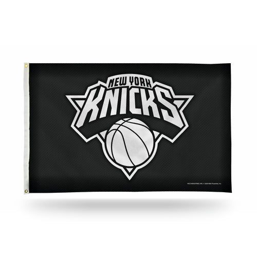 New York Knicks Carbon Fiber Design 3' x 5' Banner Flag by Rico Industries