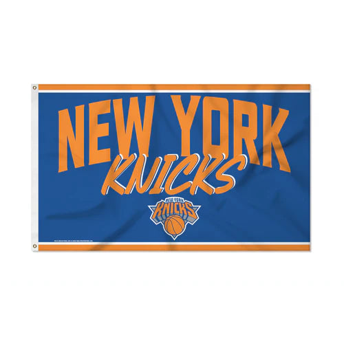 New York Knicks Script Design 3' x 5' Banner Flag by Rico