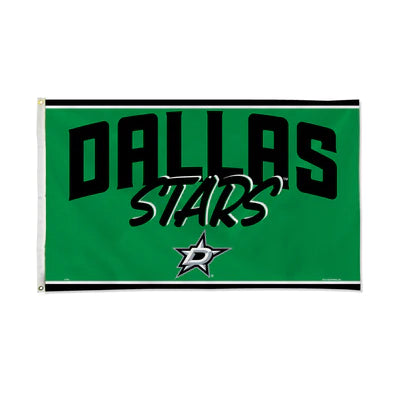 Dallas Stars 3' x 5' Script Banner Flag by Rico Industries