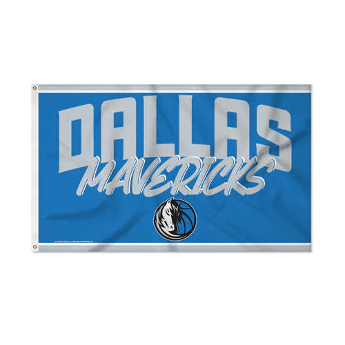 Dallas Mavericks 3' x 5' Script Banner Flag by Rico
